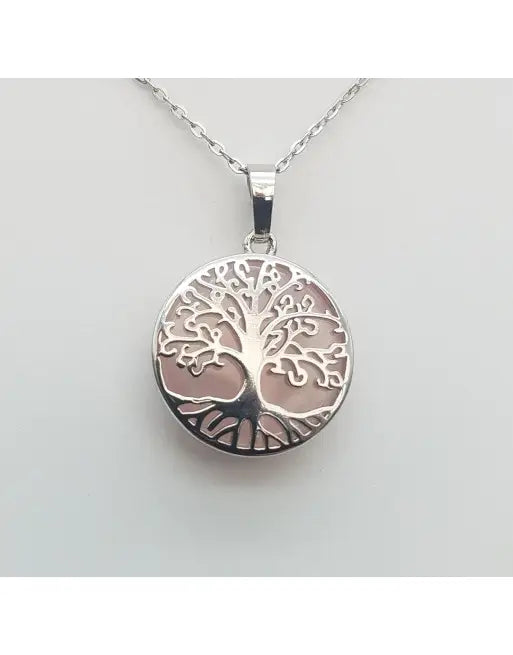 pendentif quartz rose