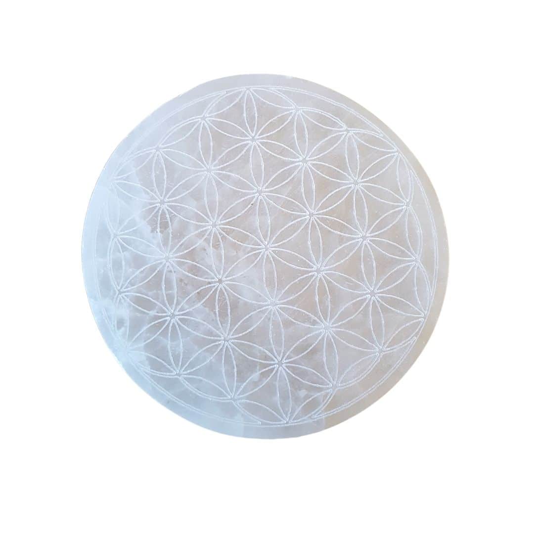 plaquet selenite 15 cm
