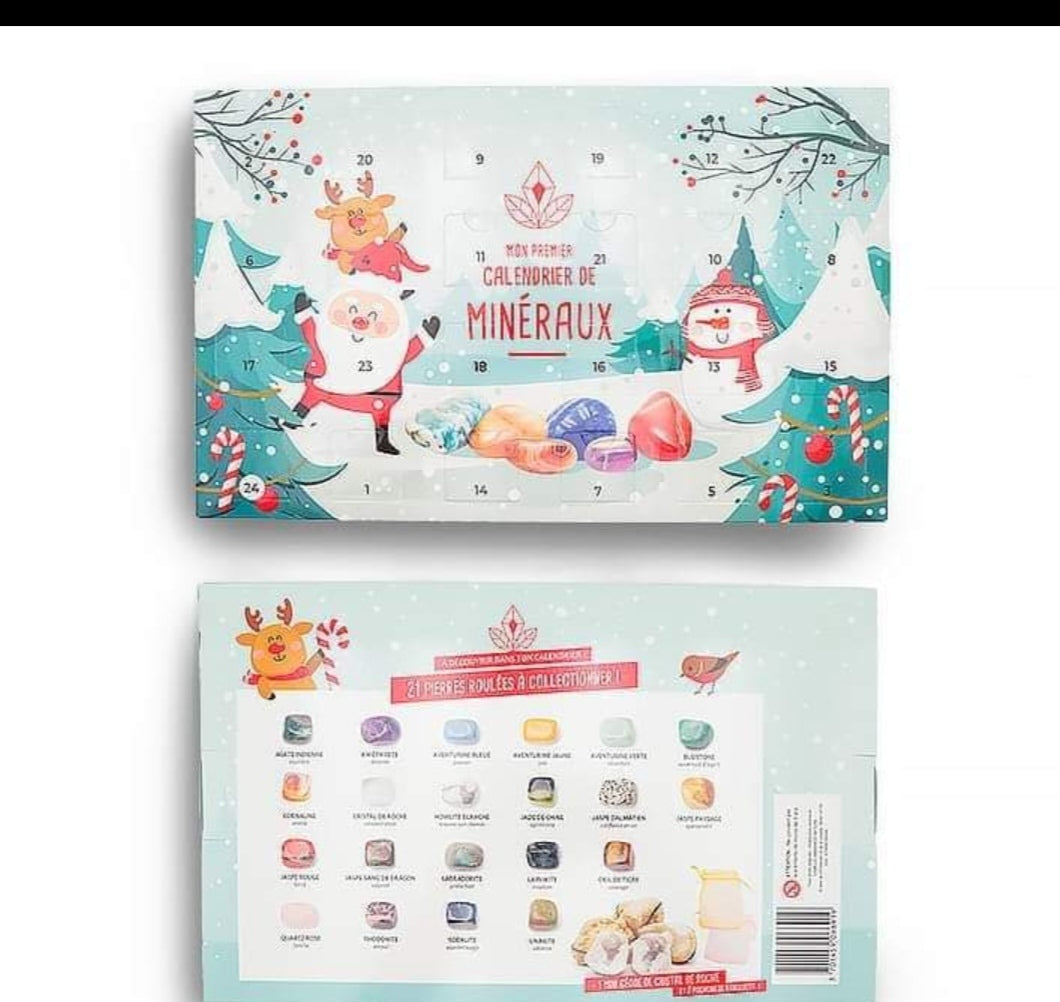 calendrier de l avent mineraux