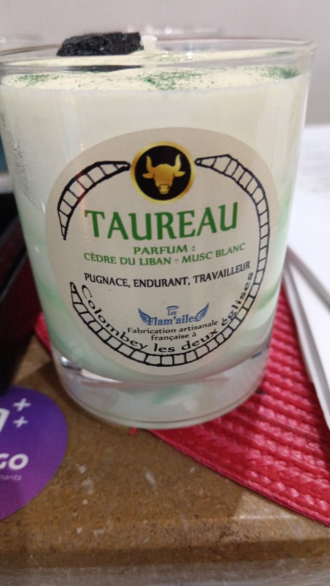 Bougie artisanale