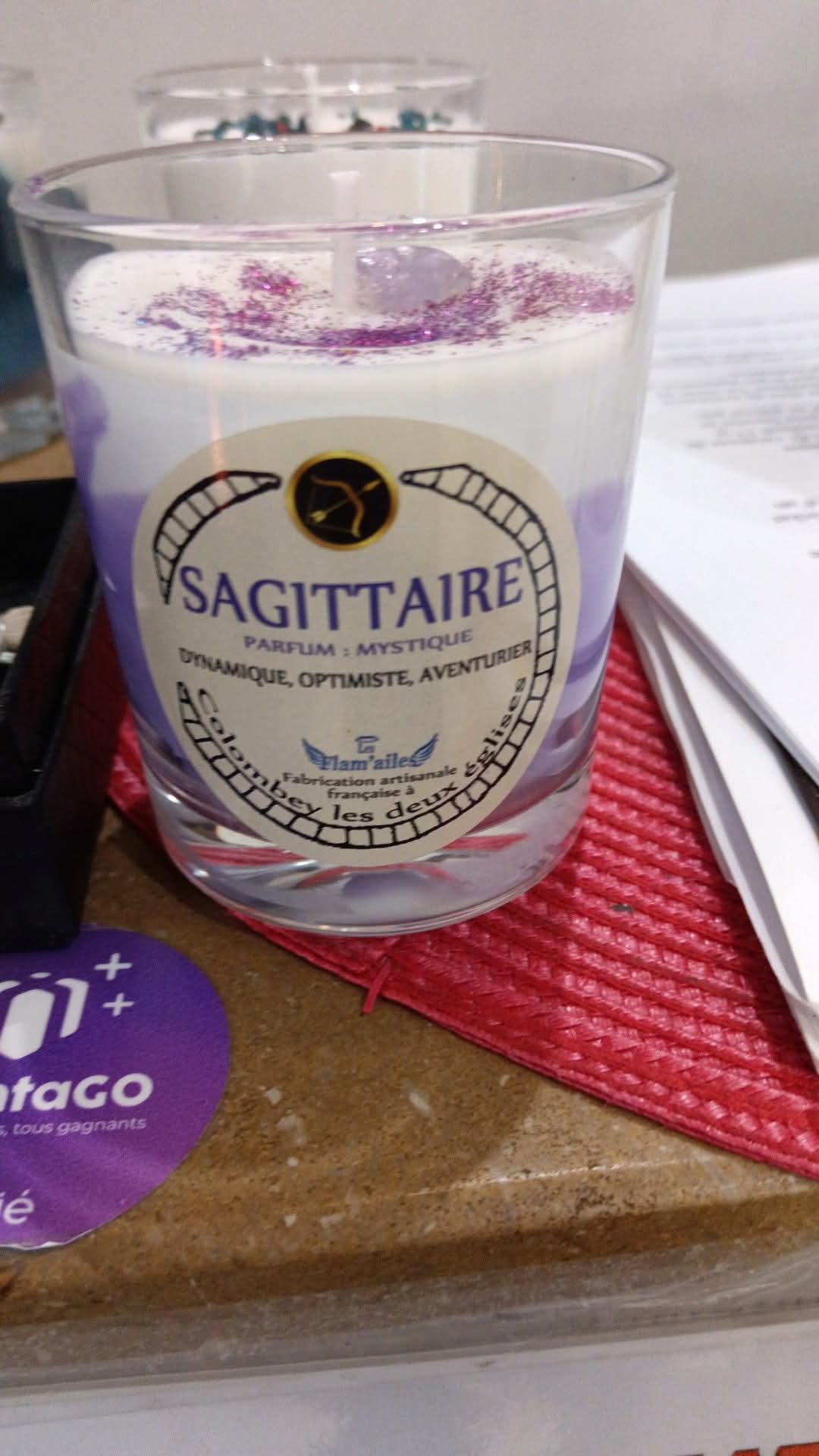 Bougie signe astrologique