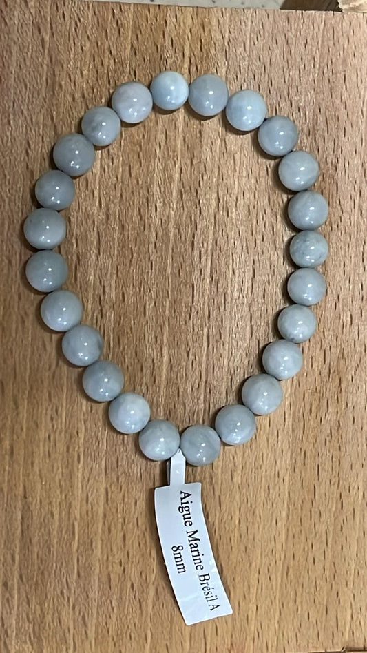Bracelet aigue marine