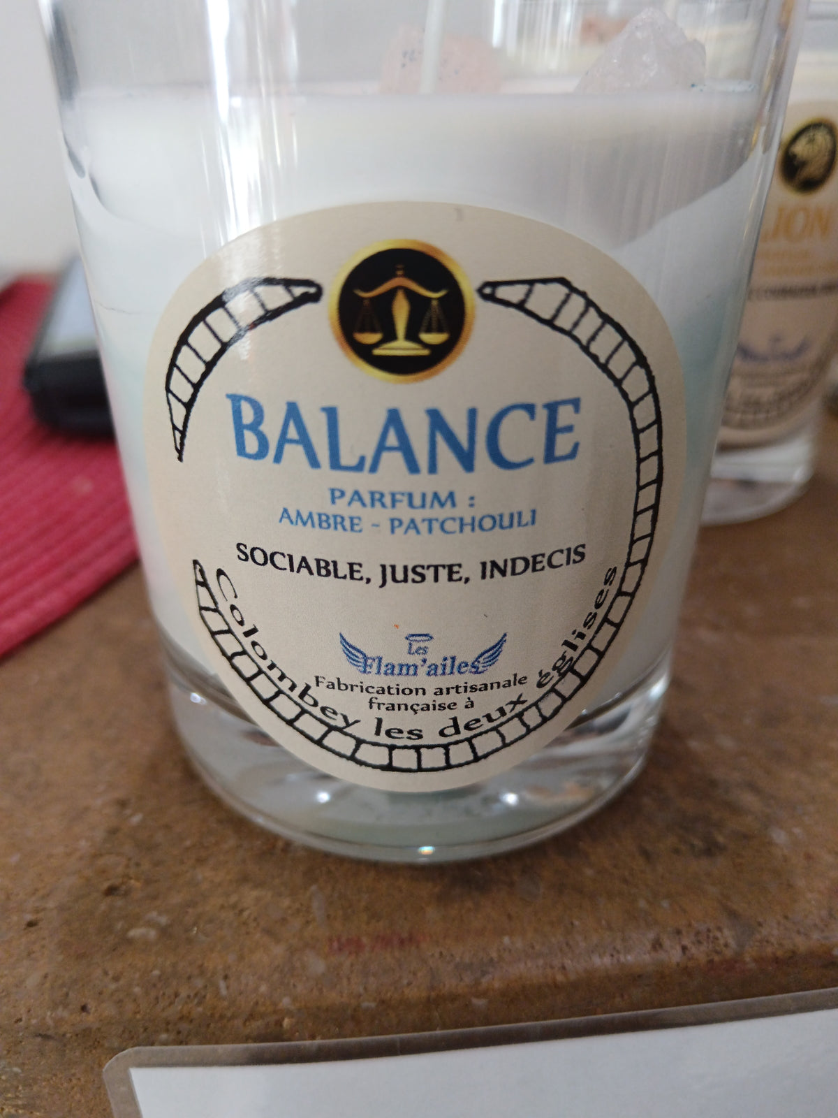 Bougie artisanale